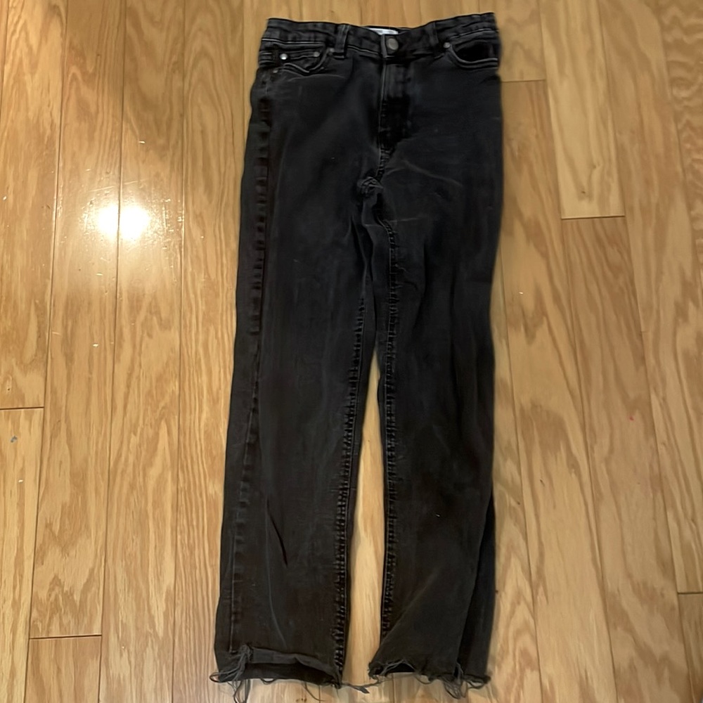 Straight leg 90s jeans low waisted